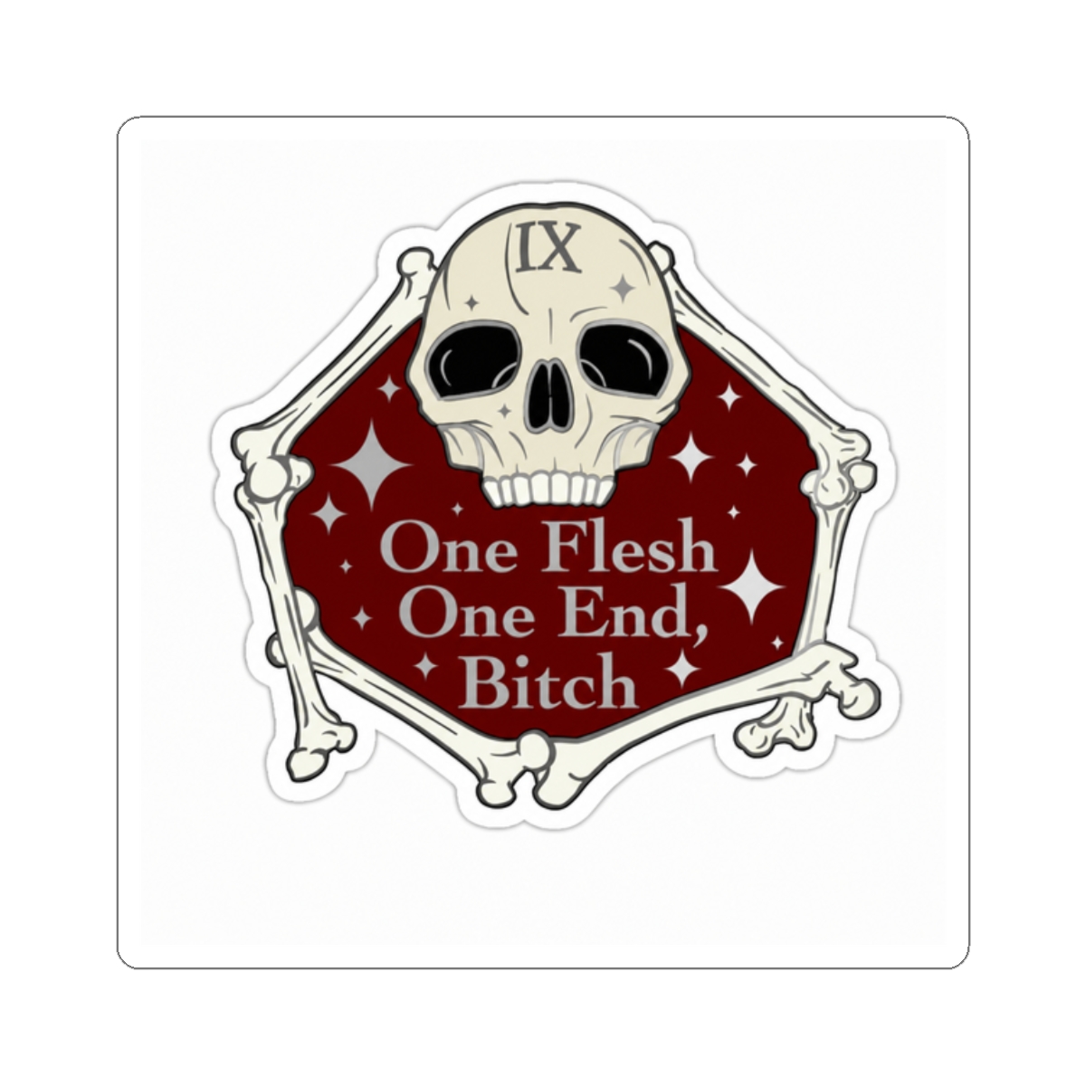 One flesh, one blood- Gideon the ninth | Tamsyn Muir - alternate angle 3, merchandise
