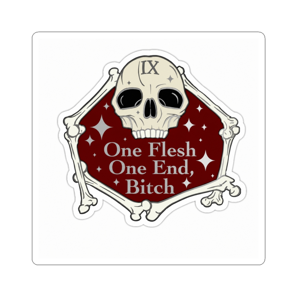 One flesh, one blood- Gideon the ninth | Tamsyn Muir - Official Creator merchandise