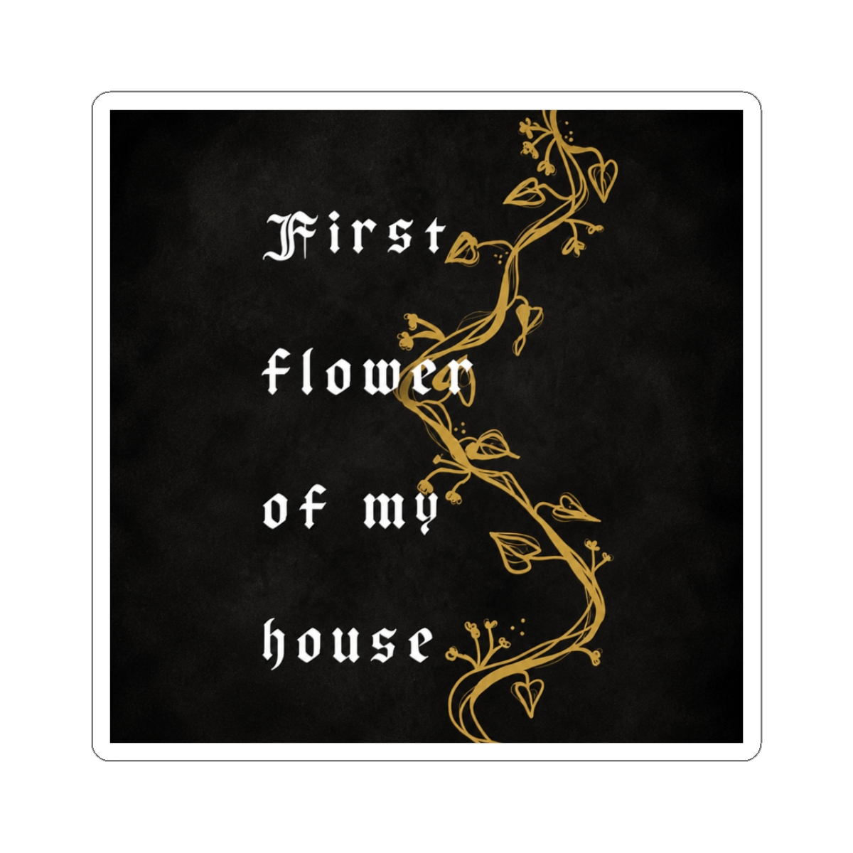 First flower - Gideon the Ninth | Tamsyn Muir - Official Creator merchandise