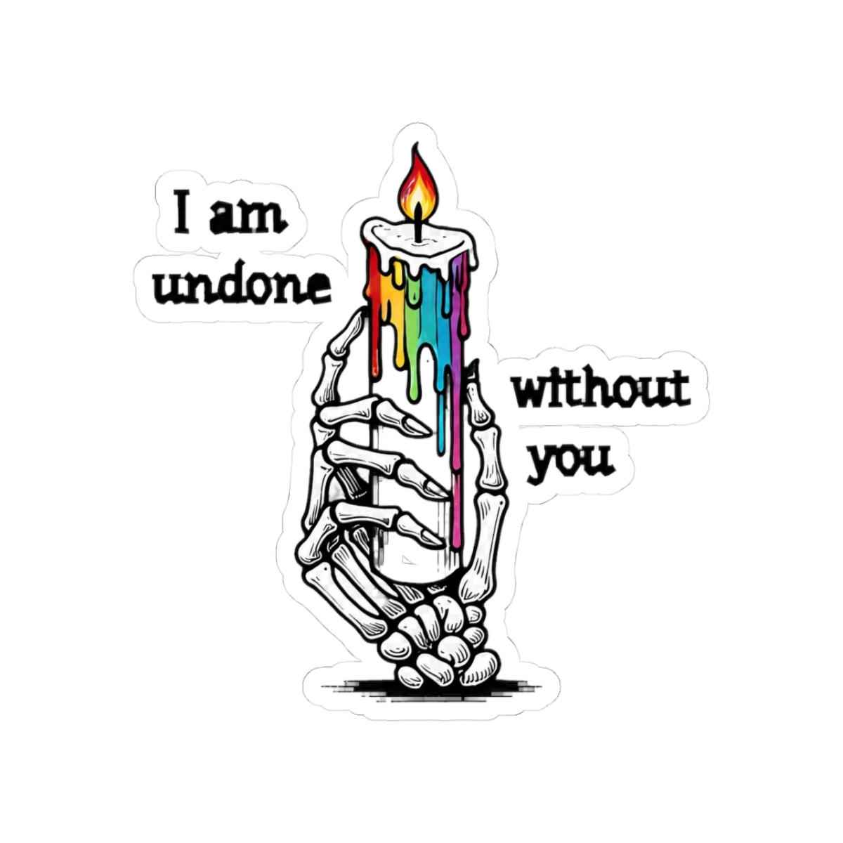 Gideon the Ninth I am Undone Without You | Tamsyn Muir - Official Creator merchandise