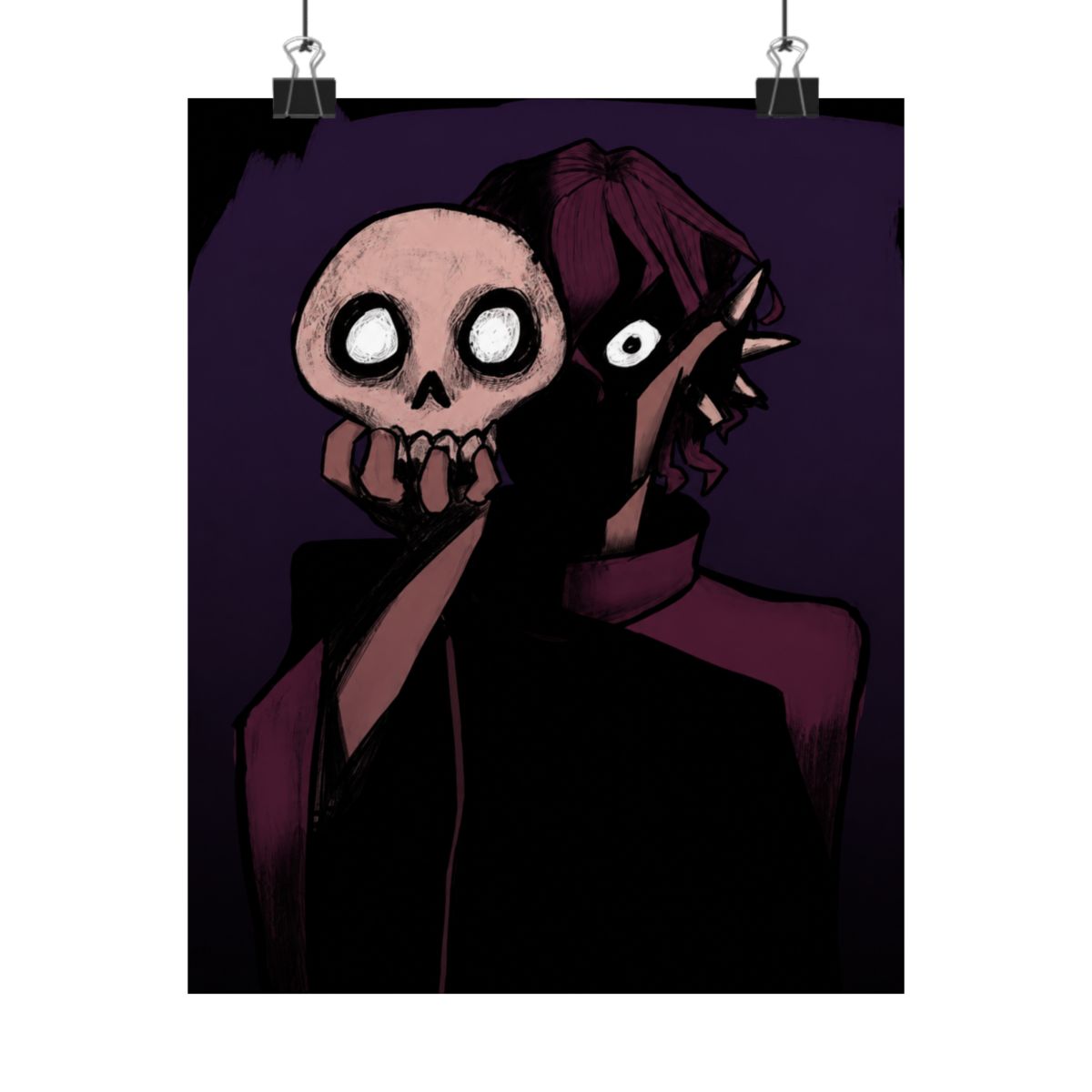 Harrowhark Nonagesimus Skull Locked Tomb | Tamsyn Muir - alternate angle 3, merchandise