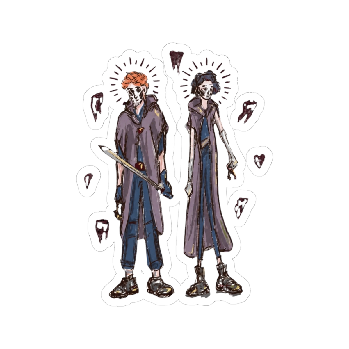 Locked Tomb: Gideon and Harrow Now With Teeth! | Tamsyn Muir - Official t-shirts merchandise